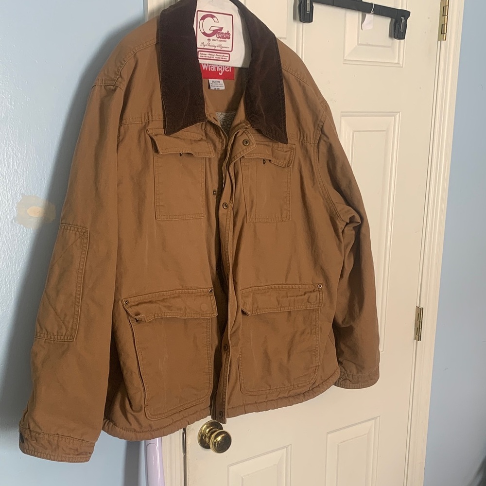 Wrangler 3XL Men's Tan Field Jacket
